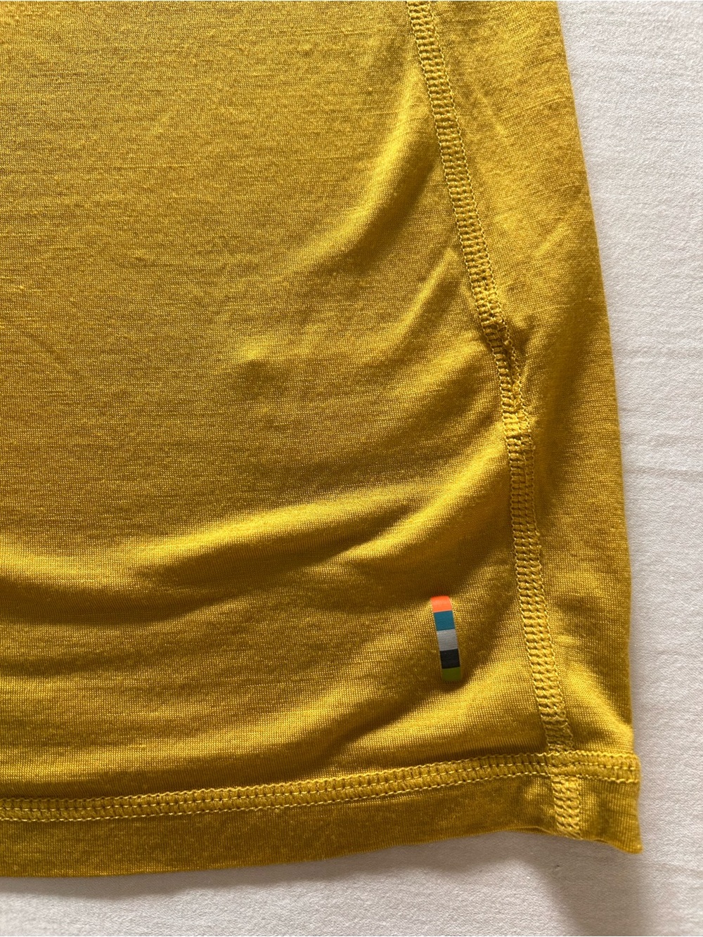 Smartwool Merino Sport 120 Tee Gold Mustard XL Men’s Wool - Picture 4 of 4